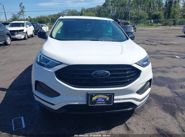 2FMPK4G95NBA24767 2022 FORD EDGE Белый Вид щитка приборов