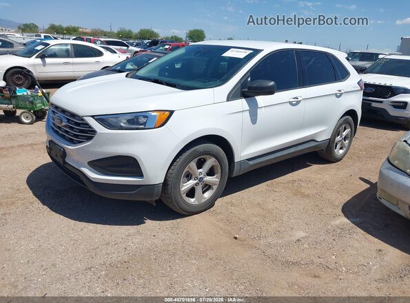 2FMPK4G95NBA61172 2022 FORD EDGE White Vista tres cuartos delantera izquierda