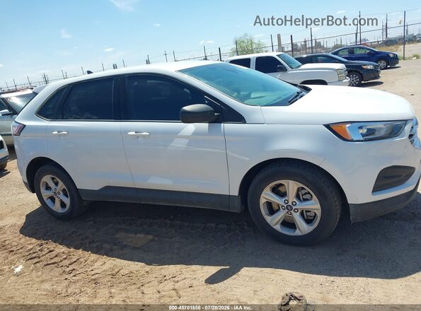 2FMPK4G95NBA61172 2022 FORD EDGE White Vista interior trasera