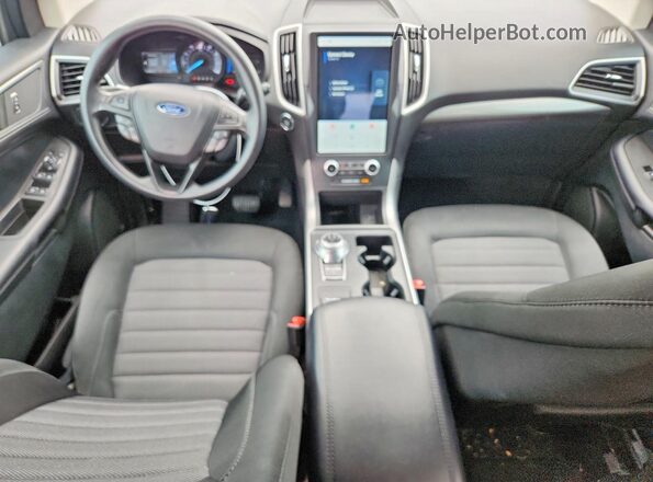 2FMPK4G95NBA78201 2022 FORD EDGE White Widok deski rozdzielczej