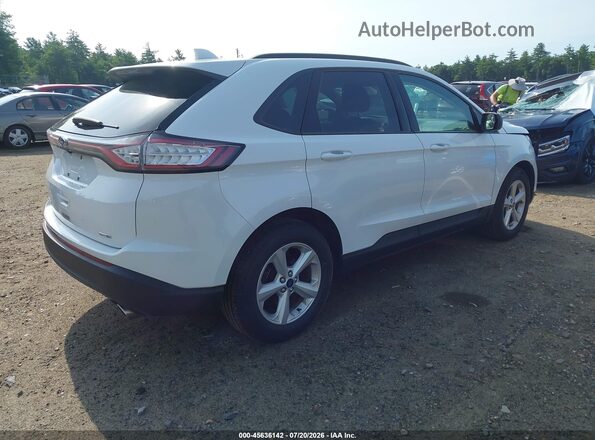 2FMPK4G96GBC48553 2016 FORD EDGE White Trasero derecho