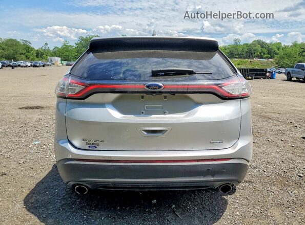 2FMPK4G96GBC57415 2016 FORD EDGE Серебряный Вид сзади