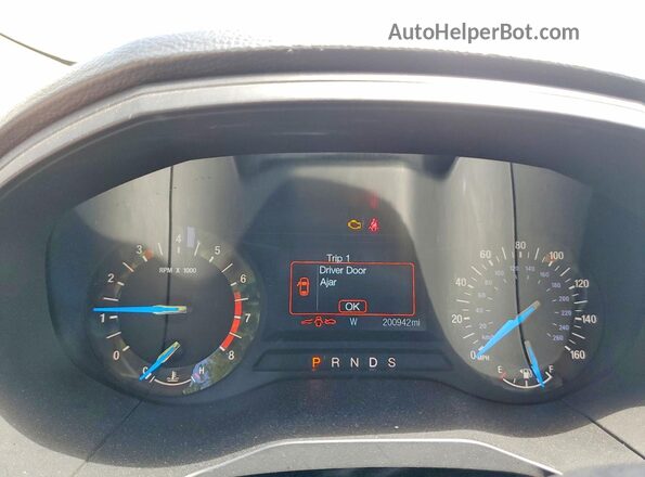 2FMPK4G96GBC57415 2016 FORD EDGE Серебряный Вид щитка приборов