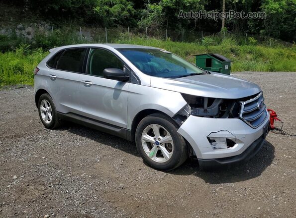 2FMPK4G96GBC57415 2016 FORD EDGE Серебряный Передняя правая четверть