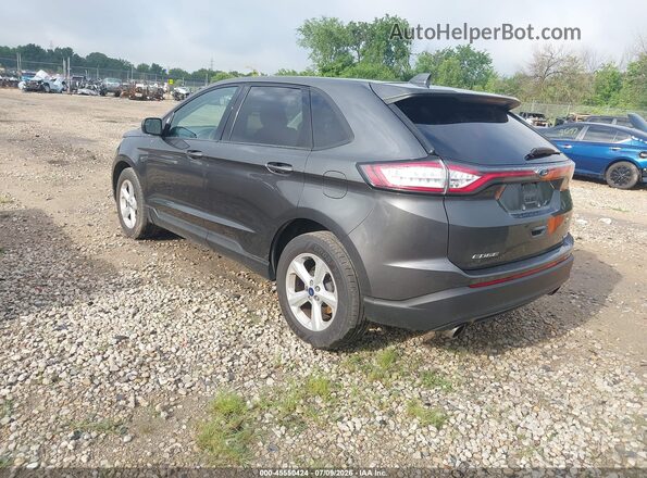 2FMPK4G96HBC60297 2017 FORD EDGE Gray Trasero izquierdo