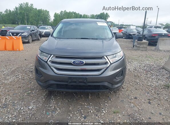 2FMPK4G96HBC60297 2017 FORD EDGE Gray Vista del cuadro de instrumentos
