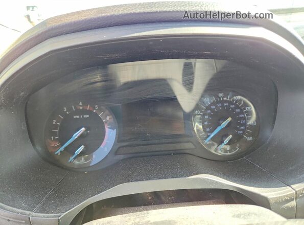 2FMPK4G96HBC64642 2017 FORD EDGE Tan Dashboard view