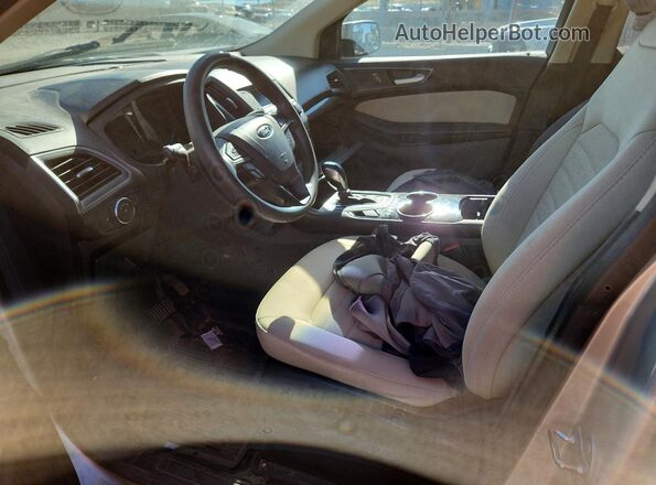 2FMPK4G96HBC64642 2017 FORD EDGE Tan Rear view