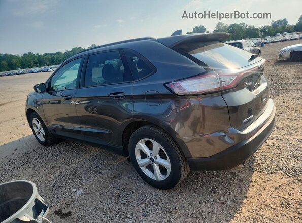 2FMPK4G96JBB47472 2018 FORD EDGE Gray Задня ліва чверть