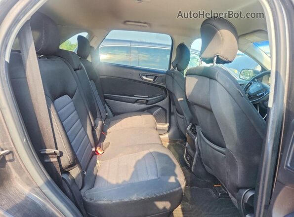 2FMPK4G96JBB47472 2018 FORD EDGE Gray Вид задньої частини салону