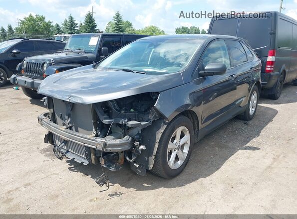 2FMPK4G96KBB04686 2019 FORD EDGE Серый Передняя левая четверть