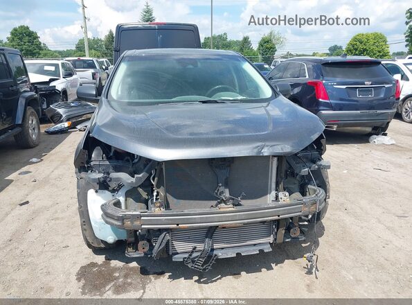 2FMPK4G96KBB04686 2019 FORD EDGE Серый Вид задней части салона
