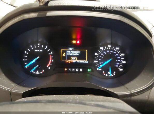 2FMPK4G96KBC51283 2019 FORD EDGE Gray Հետևի նստատեղերի տեսք