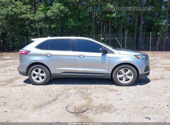 2FMPK4G96LBB02003 2020 FORD EDGE Gray Вид задньої частини салону