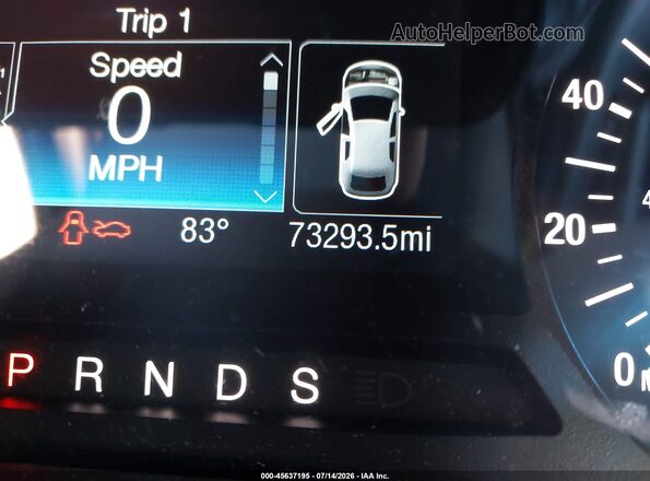 2FMPK4G96LBB02003 2020 FORD EDGE Gray 
