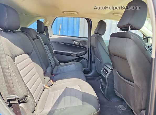 2FMPK4G96NBB16647 2022 FORD EDGE Blue Вид задньої частини салону
