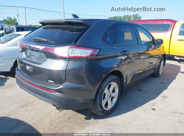 2FMPK4G97GBC64499 2016 FORD EDGE Серый Задняя правая четверть