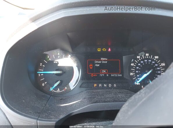 2FMPK4G97GBC64499 2016 FORD EDGE Серый Вид задних сидений