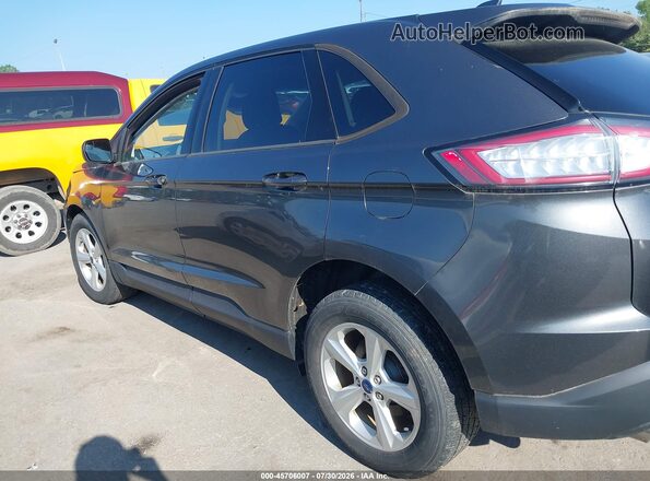 2FMPK4G97GBC64499 2016 FORD EDGE Серый Панорамный вид салона 360°