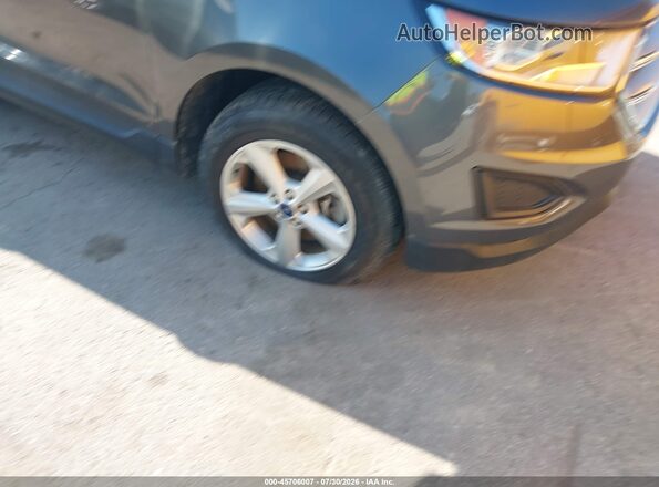 2FMPK4G97GBC64499 2016 FORD EDGE Серый Вид задней части салона