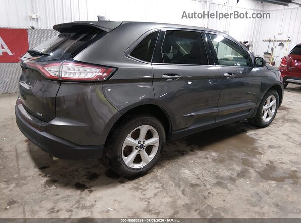 2FMPK4G97HBC63970 2017 FORD EDGE Серый Задняя правая четверть