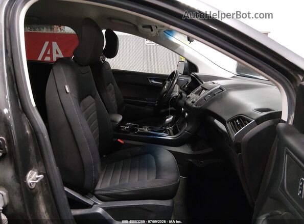 2FMPK4G97HBC63970 2017 FORD EDGE Серый Вид салона спереди
