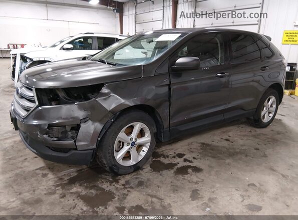 2FMPK4G97HBC63970 2017 FORD EDGE Серый Передняя левая четверть