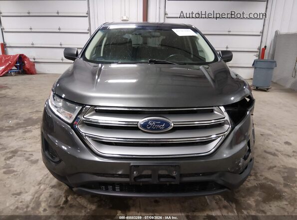 2FMPK4G97HBC63970 2017 FORD EDGE Серый Вид задней части салона