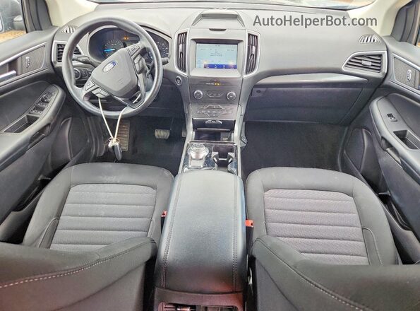 2FMPK4G97LBA11855 2020 FORD EDGE Gray Widok deski rozdzielczej