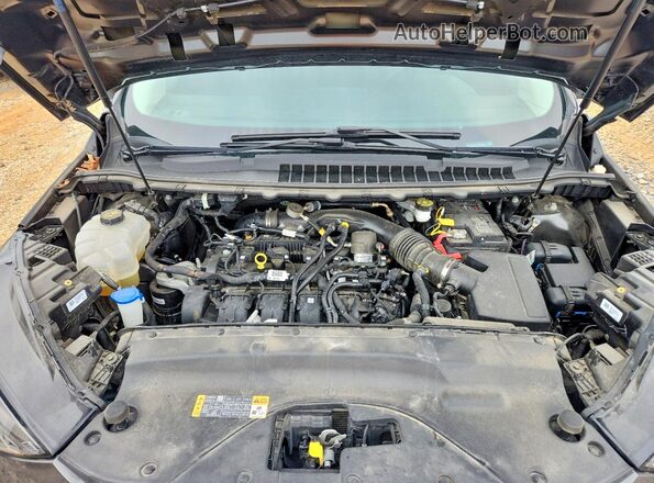 2FMPK4G97LBA11855 2020 FORD EDGE Gray Widok wnętrza z tyłu