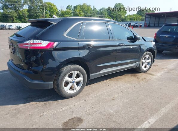 2FMPK4G97NBA27136 2022 FORD EDGE Черный Задняя правая четверть