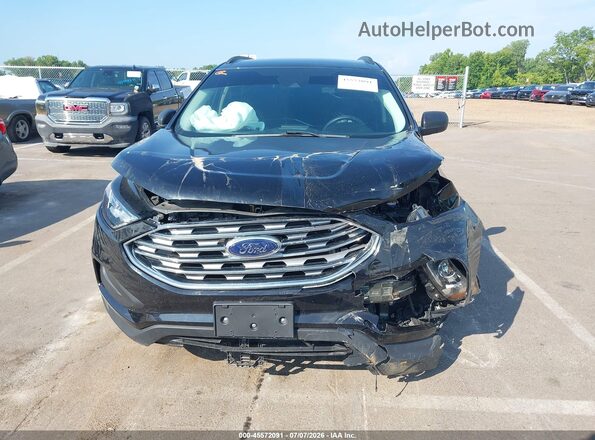 2FMPK4G97NBA27136 2022 FORD EDGE Черный Вид щитка приборов