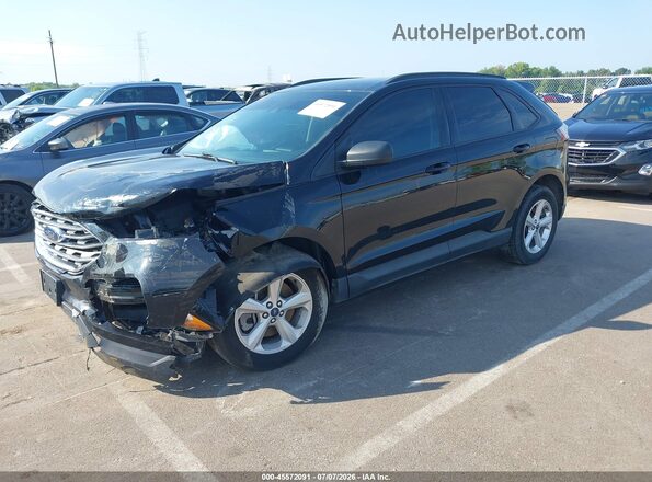 2FMPK4G97NBA27136 2022 FORD EDGE Черный Передняя левая четверть
