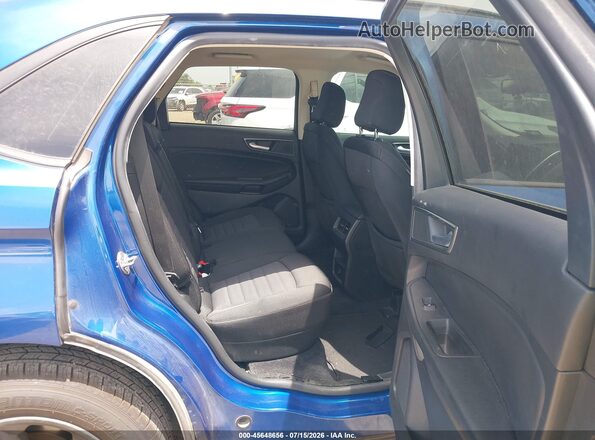 2FMPK4G97NBA27220 2022 FORD EDGE Blue Vista de la etiqueta del VIN