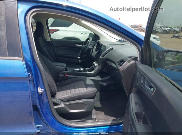 2FMPK4G97NBA27220 2022 FORD EDGE Blue Vista interior delantera