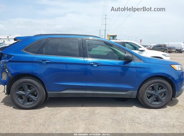2FMPK4G97NBA27220 2022 FORD EDGE Blue Vista interior de 360 grados