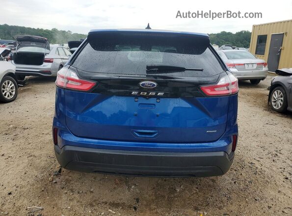2FMPK4G97NBA62632 2022 FORD EDGE Blue უკანა ხედი