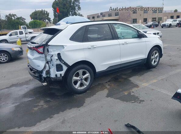 2FMPK4G98JBC23659 2018 FORD EDGE White უკანა მარჯვენა