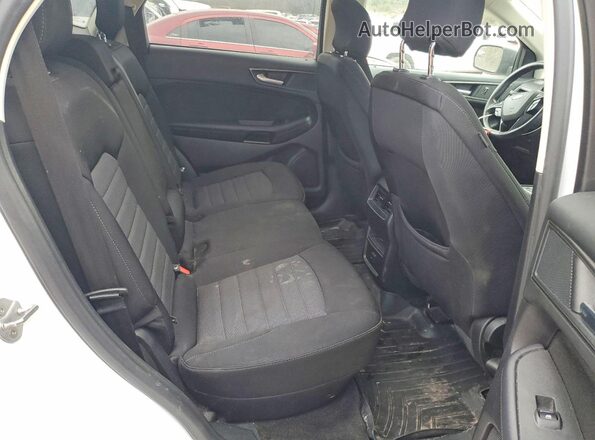 2FMPK4G98JBC49971 2018 FORD EDGE White უკანა სალონის ხედი