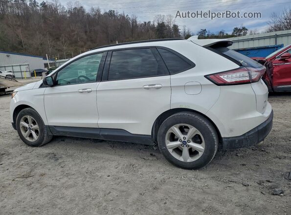 2FMPK4G98JBC49971 2018 FORD EDGE White უკანა მარცხენა