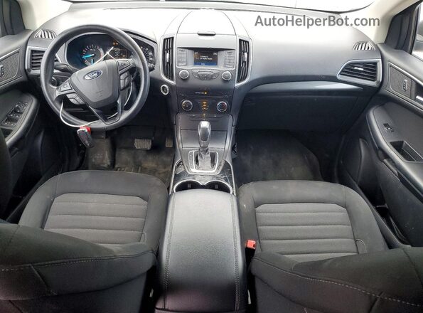 2FMPK4G98JBC49971 2018 FORD EDGE White წინა პანელის ხედი