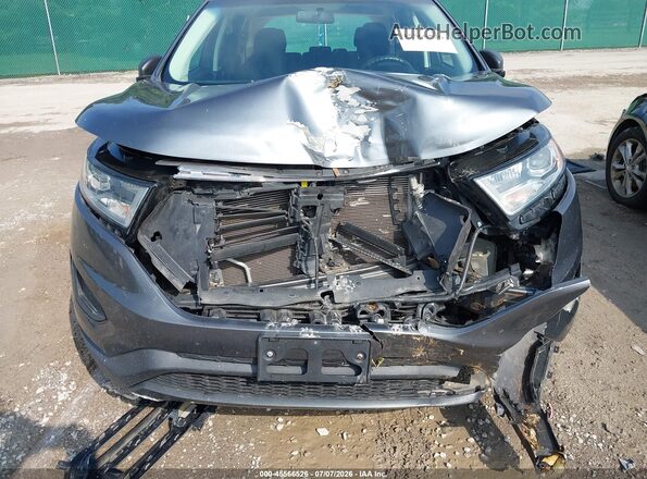 2FMPK4G99GBC00318 2016 FORD EDGE Серый Вид спереди