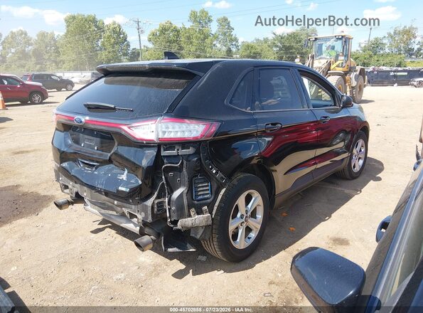 2FMPK4G99HBB61294 2017 FORD EDGE Черный Задняя правая четверть