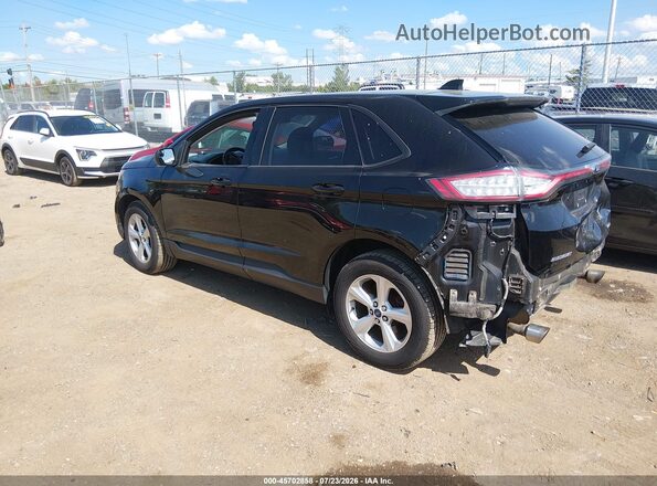 2FMPK4G99HBB61294 2017 FORD EDGE Черный Задняя левая четверть