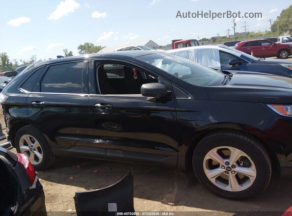 2FMPK4G99HBB61294 2017 FORD EDGE Черный Панорамный вид салона 360°