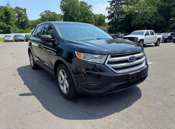 2FMPK4G99HBB69749 2017 FORD EDGE Black Front right
