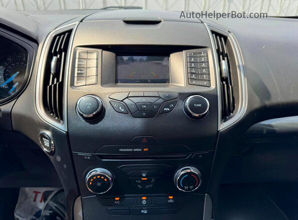 2FMPK4G99HBB69749 2017 FORD EDGE Black Rear seats view