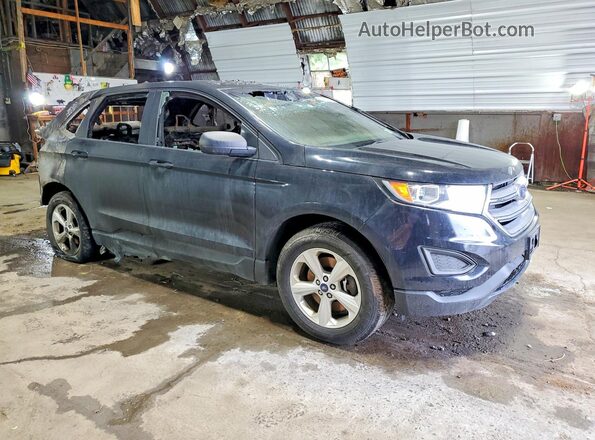 2FMPK4G99JBC39076 2018 FORD EDGE Black Front right
