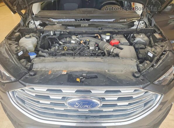 2FMPK4G99LBB51292 2020 FORD EDGE Gray Widok komory silnika