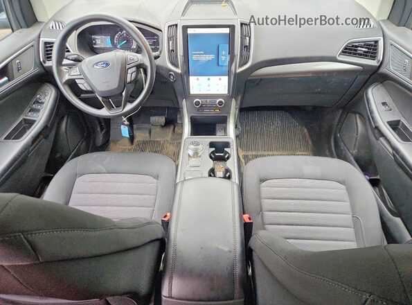2FMPK4G99RBA72746 2024 FORD EDGE Черный Вид панели приборов